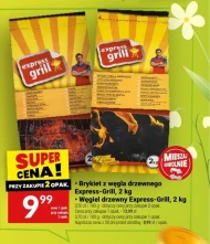 Węgiel drzewny express grill