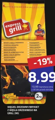 Węgiel drzewny express grill