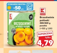 Brzoskwinie połówki Kaufland
