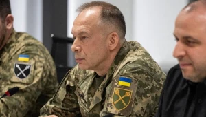 Naczelny dowódca Sił Zbrojnych Ukrainy generał Ołeksandr Syrski