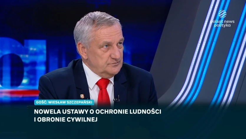 "Debata polityczna". Wiceminister Szczepański o nowelizacji ustawy o ochronie ludności i obronie cywilnej