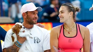 Sabalenka świętowała, a tu zaskoczenie. Ukochany dał się w końcu namówić