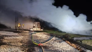 Do podpalenia maszyn budowlanych w pobliżu przyszłej elektrowni jądrowej doszło w połowie kwietnia