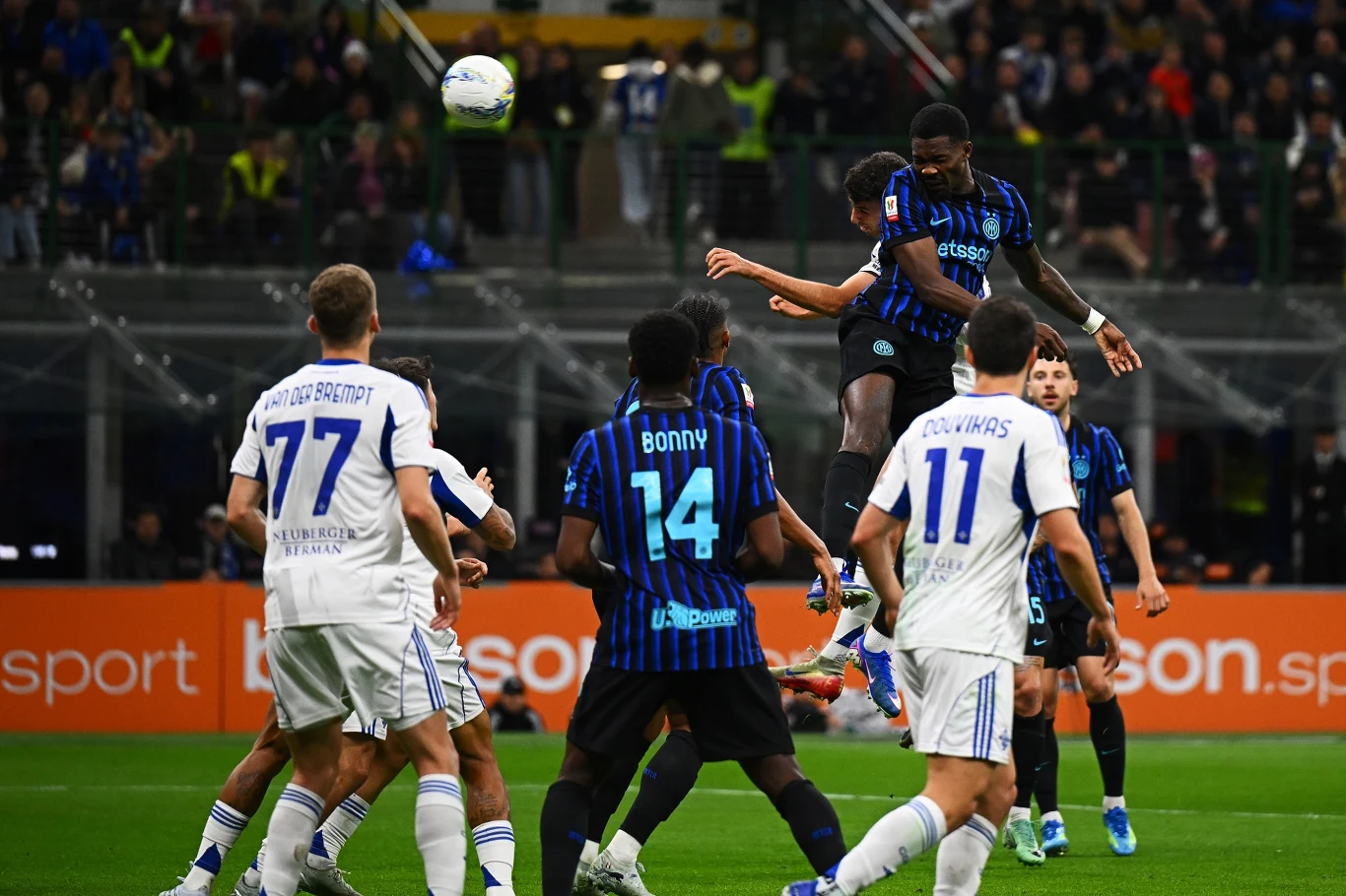 Kadr z meczu Inter - Como