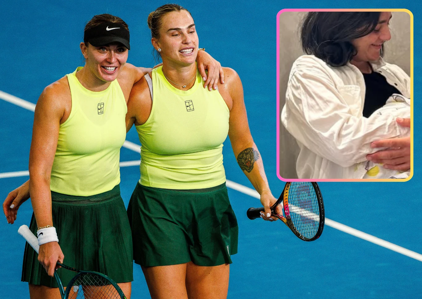 Paula Badosa i Aryna Sabalenka pogratulowały przyjaciółce narodzin synka article cover