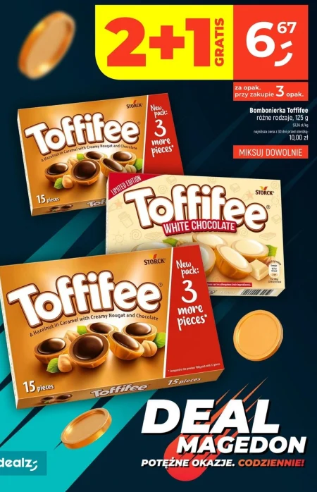 Шоколадна коробка Toffifee