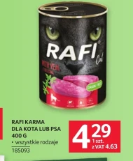 Karma dla zwierząt Rafi