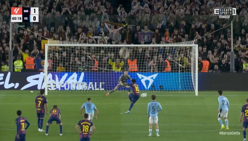 FC Barcelona - Celta Vigo 1-0. SKRÓT. WIDEO (Eleven Sports)