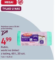 Мішки для сміття Rubin