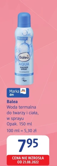 Woda termalna Balea