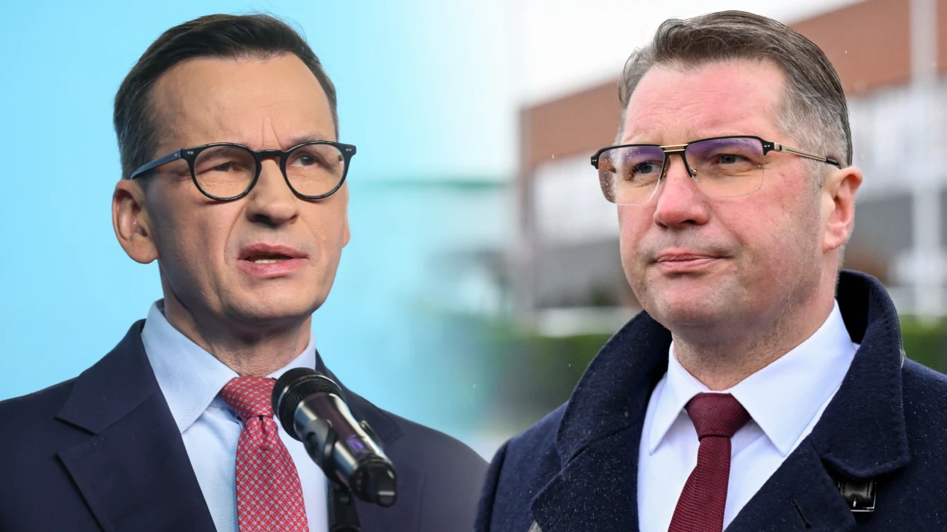 Polaków zapytali o Czarnka i Morawieckiego. Wybrnęli w zaskakujący sposób Mateusz Morawiecki obok Przemysław Czarnek