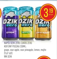 Napój energetyczny Dzik
