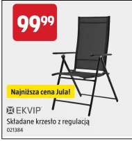 Krzesło składane Ekvip