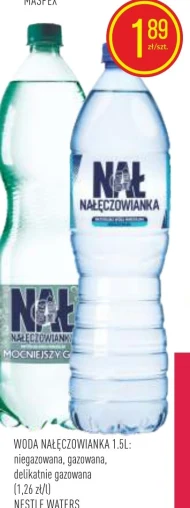 Woda niegazowana Nałęczowianka