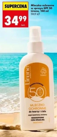 Mleczko ochronno -nawilżające Lirene