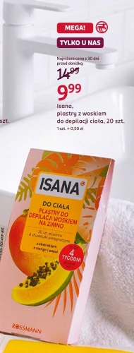 Воскові пластирі Isana