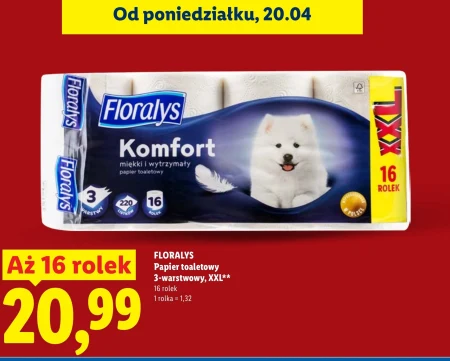 Туалетний папір Floralys