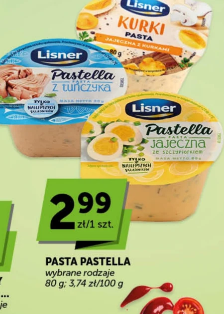 Яєчна паста Lisner