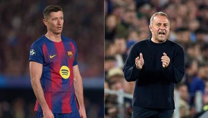 Robert Lewandowski i Hansi Flick