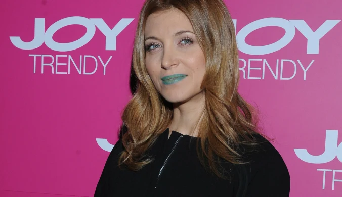 Ada Fijał postawiła na zielone usta