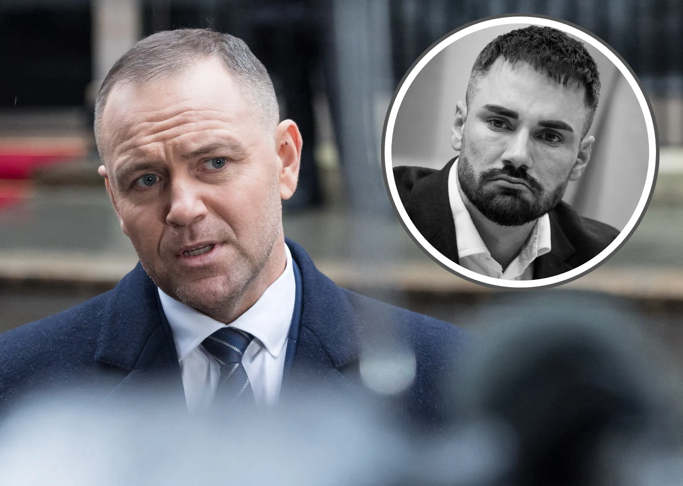 Na zdjęciu prezydent RP Karol Nawrocki oraz zmarły poseł Łukasz Litewka article cover