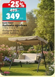 Huśtawka ogrodowa Black forest