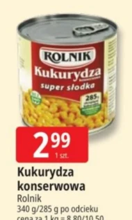 Kukurydza konserwowa Rolnik
