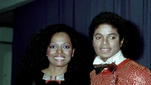 Diana Ross i Michael Jackson w 1981 r.