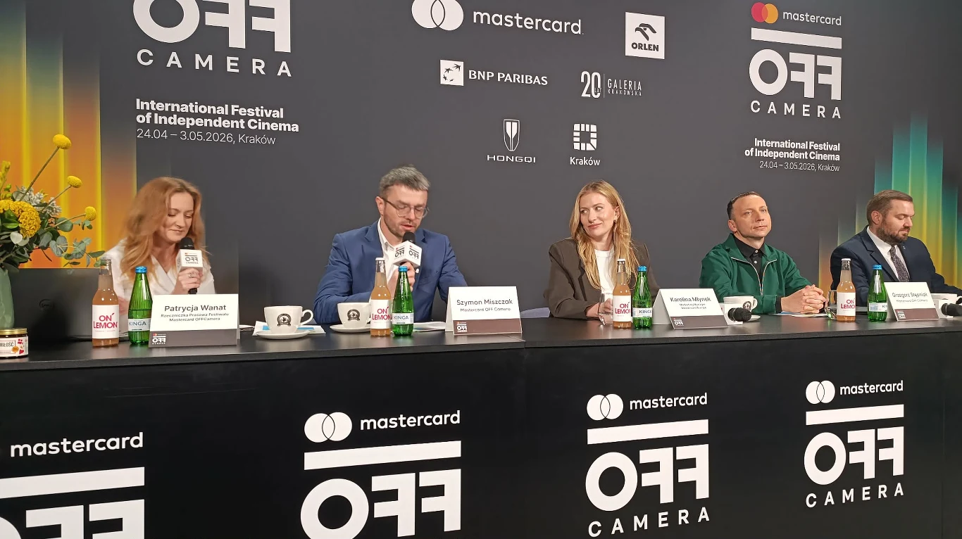 Konferencja prasowa 19. edycji festiwalu Mastercard OFF CAMERA