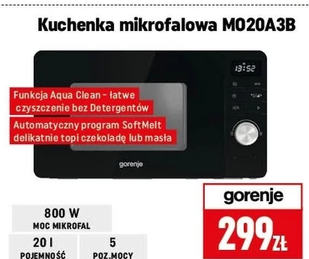 Мікрохвильова піч Gorenje