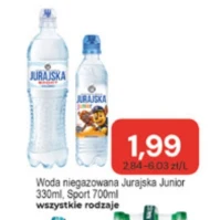 Woda niegazowana Jurajska