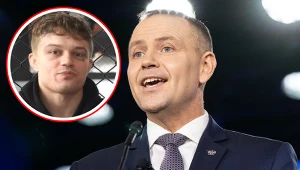 Karol Nawrocki, Patryk Kaczmarczyk (w kółku)