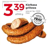 Kiełbasa grillowa FRAC