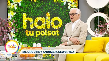 80. urodziny Andrzeja Seweryna w "halo tu polsat"