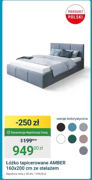Łóżko Amber