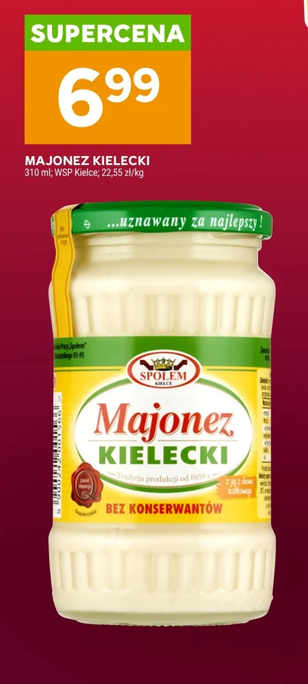 Майонез Społem Kielce