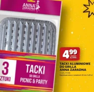 Tacki aluminiowe Anna Zaradna