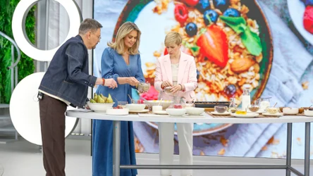 Krzysztof Ibisz, Ewa Wachowicz i Magdalena Czyrynda-Koleda