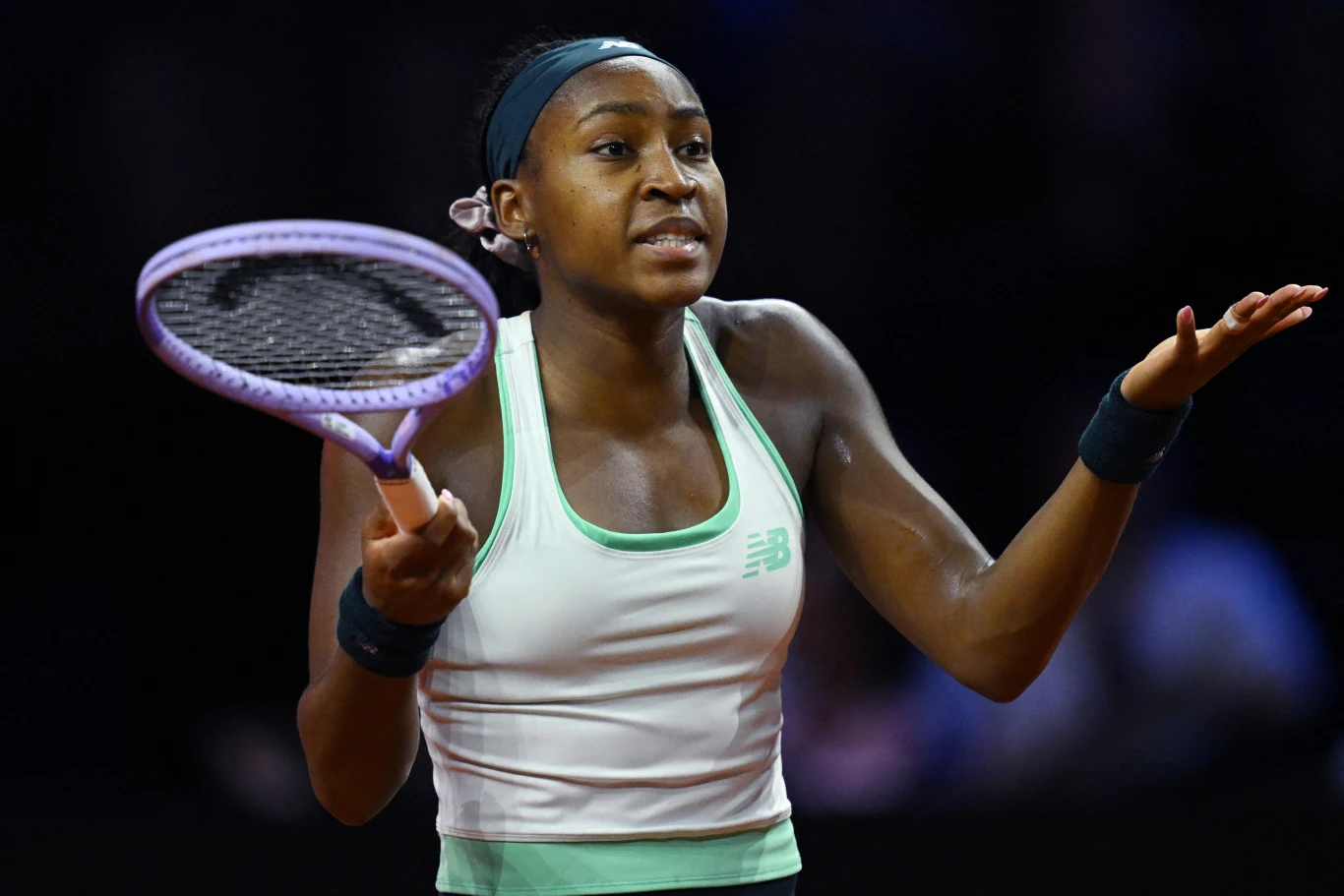Coco Gauff rywalizowała o awans do trzeciej rundy turnieju WTA 1000 w Madrycie Coco Gauff rywalizowała o awans do trzeciej rundy turnieju WTA 1000 w Madrycie
