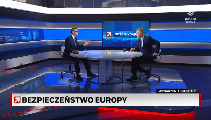 Tusk pyta w ''The Financial Times'' o lojalność USA wobec NATO. Morawiecki w ''Gościu Wydarzeń'': Niech Tusk nie wypycha USA z Europy