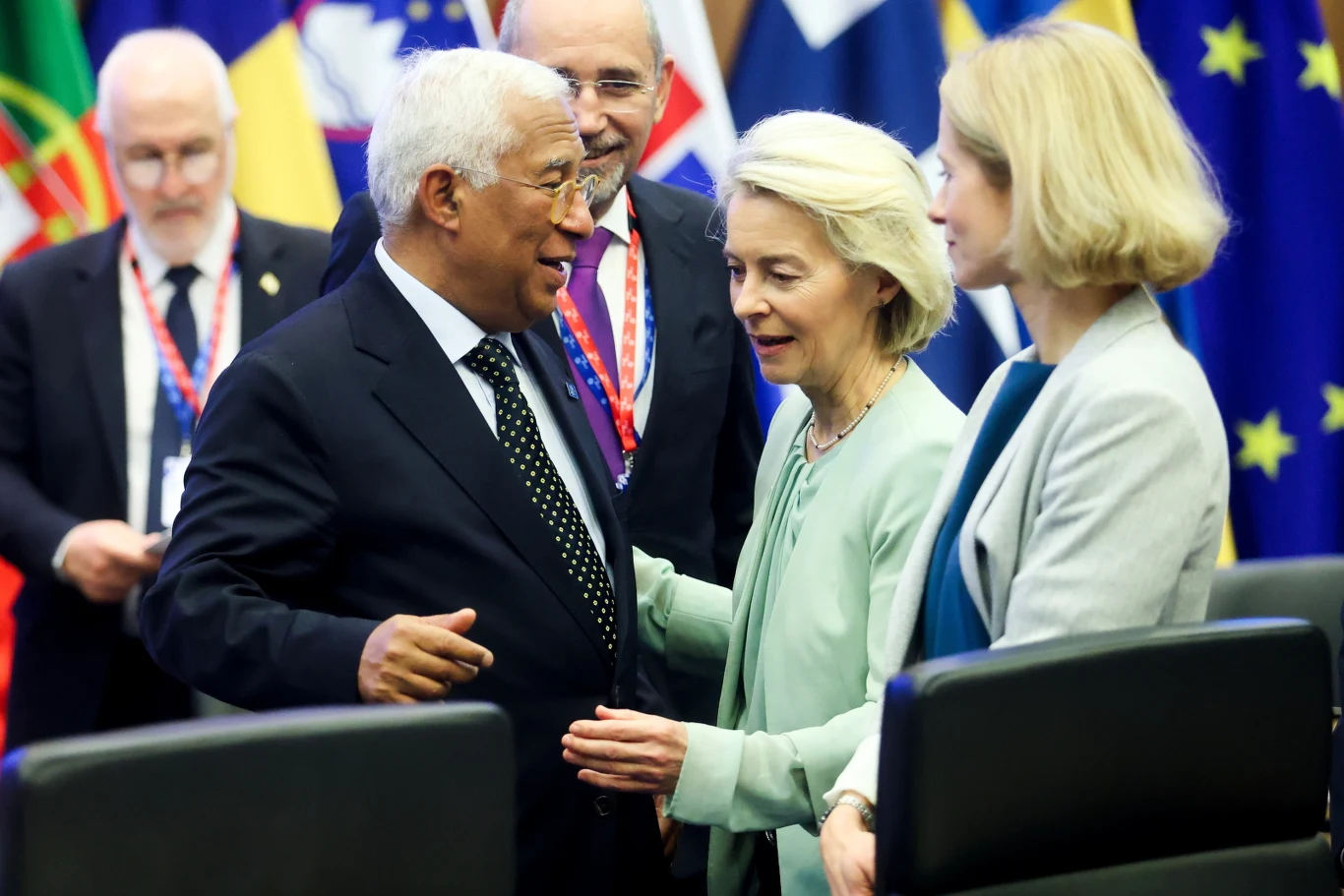 Media o kulisach szczytu przywódców UE. Antonio Costa ostrzegał liderów Antonio Costa i Ursula von der Leyen