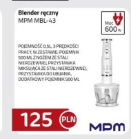 Blender ręczny MPM