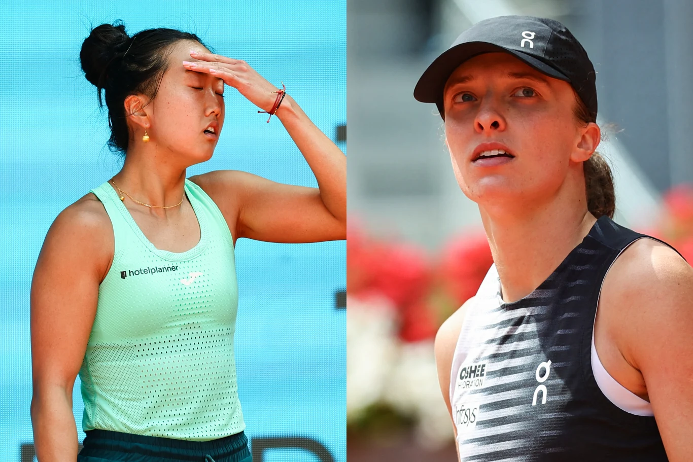 Ann Li i Iga Świątek rywalizowały ze sobą dwa dni temu o awans do czwartej rundy WTA 1000 w Madrycie Ann Li i Iga Świątek rywalizowały ze sobą dwa dni temu o awans do czwartej rundy WTA 1000 w Madrycie