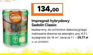 Impregnat do drewna Sadolin