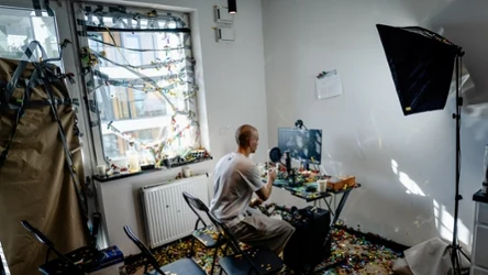 Łatwogang podczas finału 9-dniowego streama na rzecz Cancer Fighters