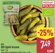 Ogórki kiszone Bio