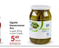 Ogórki konserwowe Aro
