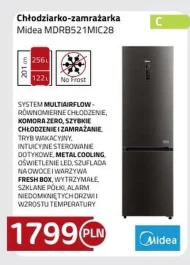Chłodziarko zamrażarka Midea