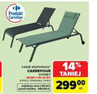 Шезлонг Carrefour