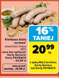 Kiełbasa biała Carrefour